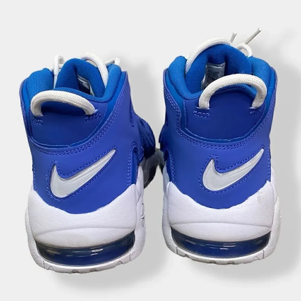 Nike Air More Uptempo GS Medium Blue White DM1023-400 Size 6.5Y/ Womens 8 New